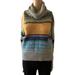 Free People Sweaters | Free People This And That Size Xs Striped Cowl Neck Sweater | Color: Blue/Gray | Size: Xs