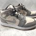 Nike Shoes | Air Jordan 1 Mid Se Gs 'Coconut Milk Particle Grey' | Color: Cream/Gray | Size: 2.5g