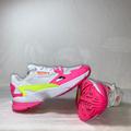 Adidas Shoes | Adidas Originals Falcon Pink White Yellow Women’s Size 7 | Color: Pink | Size: 7