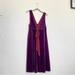 Free People Dresses | Free People Purple Velvet Boho Dress | Color: Pink/Purple | Size: S