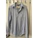 American Eagle Outfitters Shirts | American Eagle Outfitters Vintage Fit Size M/M Men's Shirt Blue/White Pinstripe | Color: Blue/White | Size: M