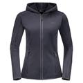 Jack Wolfskin Damen Fleecejacke BAISELBERG, graphit, Gr. S