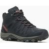 Wanderschuh MERRELL "ACCENTOR 3 SPORT MID GORETEX", Gr. 44, orange (schwarz, orange), Synthetik, Textil, sportlich, Schuhe, wasserdicht