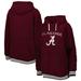 Women's G-III 4Her by Carl Banks Crimson Alabama Tide Game Over Sherpa Pullover Hoodie