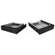 Icy Box IB-2226StS Wechselrahmen für 2X 2,5" (6,35 cm) SSD/HDD für 1x 3,5" Schacht, HotSwap (schwarz) & Wechselrahmen für SSD/HDD 2,5" in 3,5" Schacht, Schwarz,IB-2216STS,Für 1x 2,5 Zoll