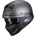 Scorpion Covert-X Tussle Casco, nero-grigio, dimensione XS 54 55