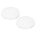 2Pcs Clear Acrylic Photography Background Props Round 80mm Ornaments Display