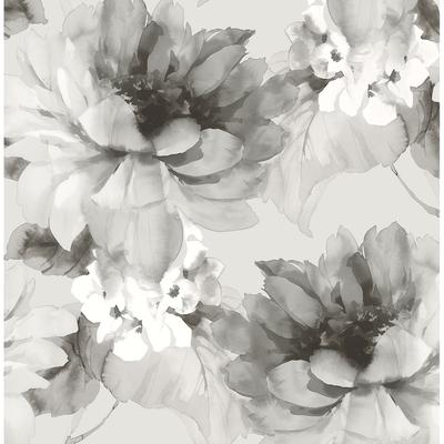 Harry & Grace Watercolor Floral Peel and Stick Wallpaper