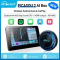 OTTOCAST PICASOU 2-CarPlay AI Box avec HDMI Sans Fil Android Auto Audio Vidéo pour Porsche Benz