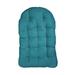 Latitude Run® Seat Egg Chair Outdoor Cushion Polyester in Blue | 4 H x 27 W x 44 D in | Wayfair C63B2C9AB94044358F01316D8B7B3BB2