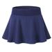 Mrat Skirt Women High Waist A-line Skirt Ladies Sports Short Skirt Loose Fake Two-piece Anti-peep And Quick-drying Running Fitness Culottes Tennis Skirt High Elastic Waist Maxi Skirt