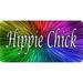 212 Main LPO6107 6 x 12 in. Hippie Chick Tie Dye Photo License Plate