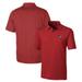 Men's Cutter & Buck Cardinal Arkansas Razorbacks Forge Pencil Stripe Stretch Polo