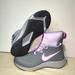 Nike Shoes | Nike Binzie Waterproof Rain Boots Sneakers Grey/Lilacgirls Size 7y | Color: Gray/Purple | Size: 7bb