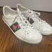 Gucci Shoes | Gucci Women's Ace Sneaker With Bee | Color: Red/White | Size: 8.5