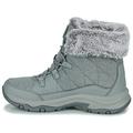 Skechers Womens Trego Winter Feelings Grey Waterproof Fur Collar Ankle Boots (uk_footwear_size_system, adult, women, numeric, medium, numeric_4)