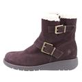 Hush Puppies Women's Lexie Boot Snow, Brown, 4 UK