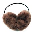 SNUGRUGS Genuine Sheepskin Chocolate Ear Muffs