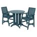 Highwood 3pc Weatherly Round Dining Set - Counter Height