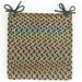 Rhody Rug WO21A015X015B 15 in. Woodstock Chair Pad Forest & Multi Color
