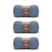 Red Heart Hygge Slate Blue Yarn - 3 Pack of 227g/8oz - Acrylic Nylon Blend - 5 Bulky - 212 Yards - Knitting/Crochet