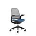 Steelcase Series 1 w/ CarbonNeutral Product Certification Upholstered in Blue | 41.25 H x 23.5 W x 27 D in | Wayfair SX7735FJ308T5GJWFG