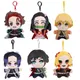 Pendentif en peluche Demon Slayer 15cm dessin animé japonais Kamado Tanjirou Rengoku Shinjurou