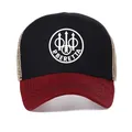 Casquette en coton unisexe avec logo Beretta Gun chapeau de papa casquettes de baseball en maille