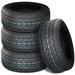 4 Lionhart LH-TEN 255/30R26 99W XL All Season M+S Performance SUV/Pickup Tires LHST102630030 / 255/30/26 / 2553026