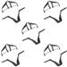 15X Carbon Fiber Steering Wheel Decoration Cover Trim for Rogue Altima Sentra Kicks LEAF Accessories