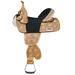 87CH HILASON Child Treeless Horse Saddle Western American Leather Barrel | Horse Saddle | Western Saddle | Treeless Saddle | Saddle for Horses | Horse Leather Saddle