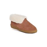 Wide Width Women's Bootee -Wide Width Flats And Slip Ons by Old Friend Footwear in Chestnut (Size 8 W)