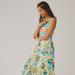 Anthropologie Dresses | Farm X Anthropologie Printed Maxi Dress | Color: Blue/Orange | Size: Xl