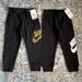 Nike Bottoms | Nike Boys Size 4 Sweatpants New | Color: Black | Size: 4b