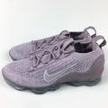 Nike Shoes | Nike Air Vapormax 2021 Flyknit Plum Fog Purple Pink Grey Women’s Sz 6 New No Box | Color: Purple/Silver | Size: 6