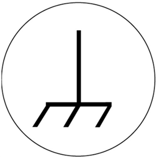 Aufkleber Masse, Folie, Ø 12,5 mm, 500 Stück/Rolle Image