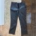 Zara Pants & Jumpsuits | Black Leather Straight Leg Pants | Color: Black | Size: S