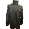 Adidas Jackets & Coats | Adidas Kansas Jayhawks Mens Black Training Track Jacket | Color: Black/White | Size: Xl