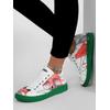 Sneaker DOGO "Ace Sneakers Red Fox Damen Sneaker / Female", Damen, Gr. 40, Normalschaft, bunt (weiß), Lederimitat, casual, Schuhe Skaterschuh Sneaker low, Vegan