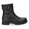 Winterboots PANAMA JACK, Damen, Gr. 41, schwarz, Nappaleder, klassisch, Schuhe, Stiefelette, Warmfutter, mit Logoprägung an der Ferse