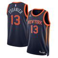 New York Knicks Jordan Statement Edition Swingman Jersey – Navy – Evan Fournier – Unisex