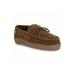 Women's Loafer Moccasin Flats And Slip Ons by Old Friend Footwear in Dark Brown (Size 7 M)