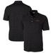 Men's Cutter & Buck Black Texas Tech Red Raiders Advantage Space Dye Tri-Blend Polo