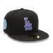 Men's New Era Black Los Angeles Dodgers 1980 MLB All-Star Game Light 59FIFTY Fitted Hat