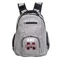 MOJO Gray Mississippi State Bulldogs Personalized Premium Laptop Backpack