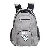 MOJO Gray West Virginia Mountaineers Personalized Premium Laptop Backpack