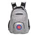 MOJO Gray Chicago Cubs Personalized Premium Laptop Backpack