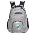 MOJO Gray Miami Dolphins Personalized Premium Laptop Backpack