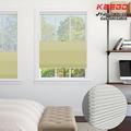 Keego Day and Night Cordless Cellular Shade Adjustable Dual Use Honeycomb Window Shade Light Filtering Sheer and Blackout Beige 31.0 w x 48 h