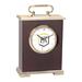 Cal State L.A. Golden Eagles Gold Logo Carriage Clock